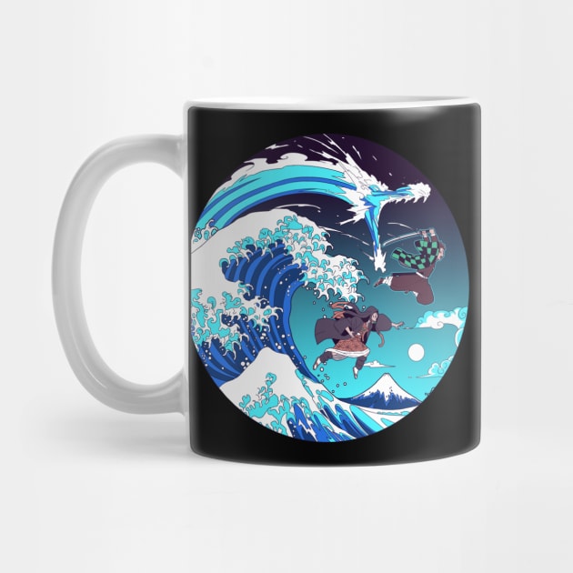 Breath of the Great Wave by Batang 90s Art